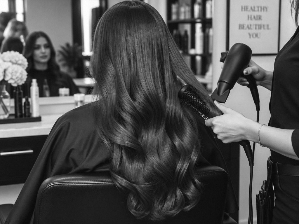 Extensions bij kapsalon Elle Coiffure in Borgloon